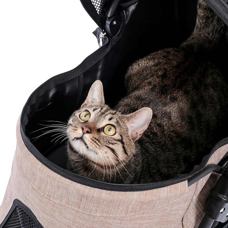Catopia Co. Sturdy Pet Stroller with 4 Wheels