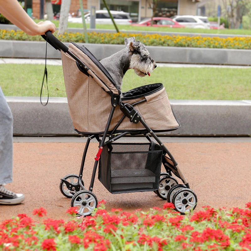 Catopia Co. Sturdy Pet Stroller with 4 Wheels