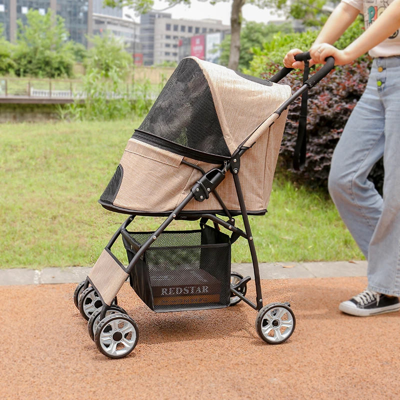 Catopia Co. Sturdy Pet Stroller with 4 Wheels