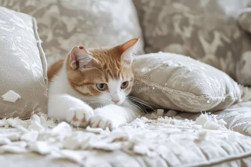 why do cats scratch furniture