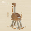 Catopia Co. Dinosaur-Shaped Cat Bed with 5 Sisal Scratching Posts