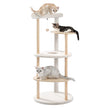 Natural Wood Multi-Level Cat Tower for Modern Homes – Catopia Co. Canada
