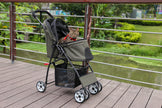 Catopia Co. Sturdy Pet Stroller with 4 Wheels