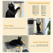 Cat Tree Tower with Thick Sisal Posts & Multiple Hammocks – Modern Cat Furniture Canada | Catopia Co.