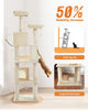 Catopia Co. luxury cat furniture with enhanced 50% stability, anti-tip kit, and reinforced thick base. Ideal modern cat tower solution from a Canadian local business that only ships within Canada.
