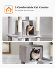 Close-up of Catopia Co.’s luxury cat condo design with soft fabric and spacious entrance, offering privacy and comfort for cats. Proudly made for Canadian homes, ships only within Canada.