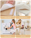 Catopia Co. Canada Collage of a product with features like non-slip mats, detachable top perch, machine washability, and ease of cleaning.