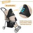 Catopia Co. Sturdy Pet Stroller with 4 Wheels