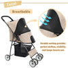 Catopia Co. Sturdy Pet Stroller with 4 Wheels