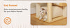 Catopia Co. Deluxe Wood Adjustable Floor to Ceiling Cat Tree - Beige